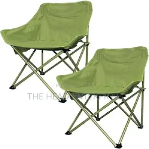 Green, Portable Camping Outdoor Chair!
