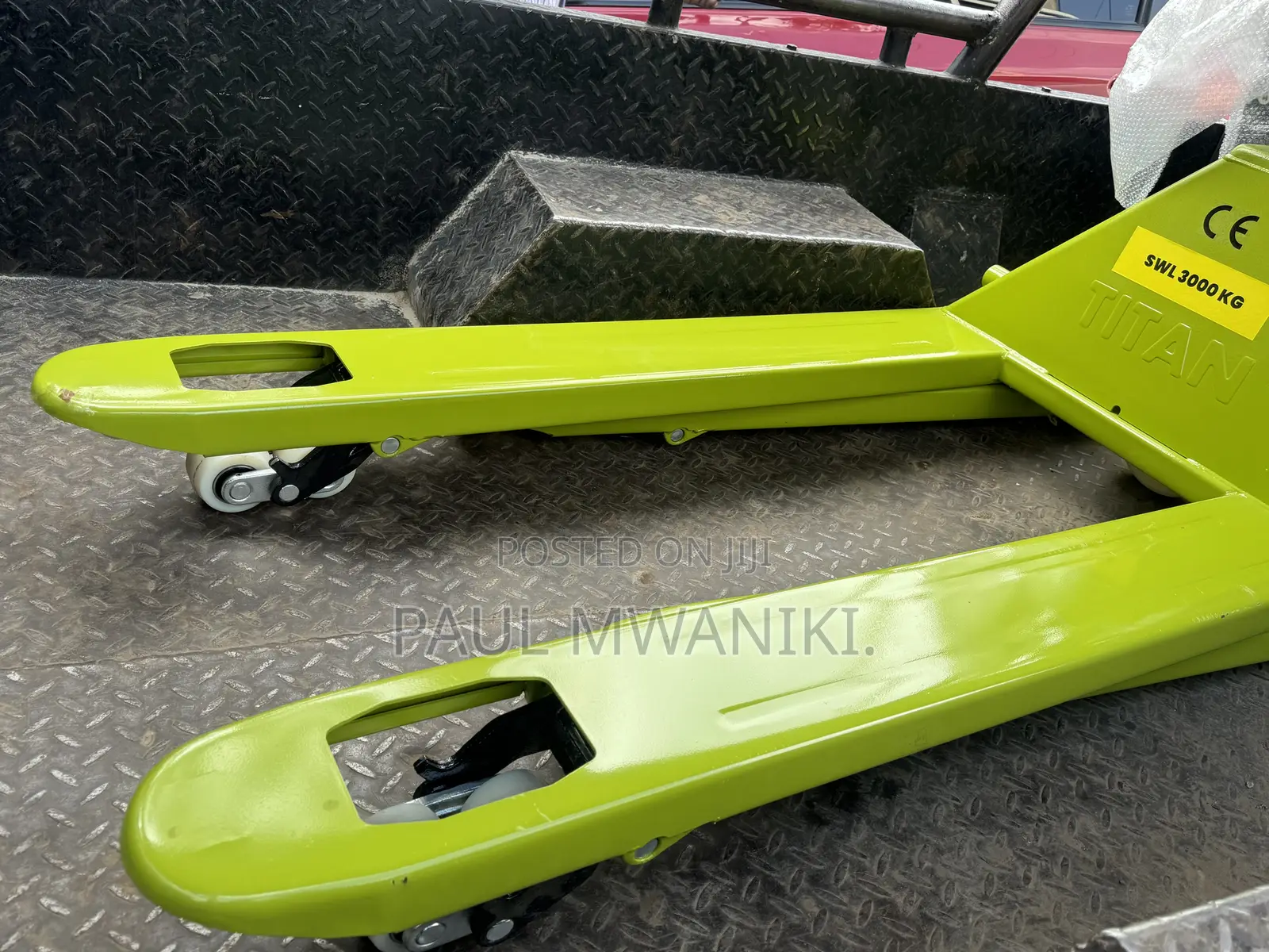 Wide Forks Titan Japan Pallet Trolley