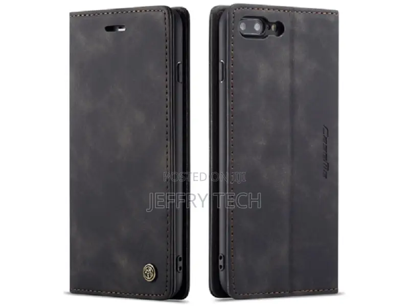 Leather Wallet Case With Stand for iPhone 8 Plus/7 Plus - Ch