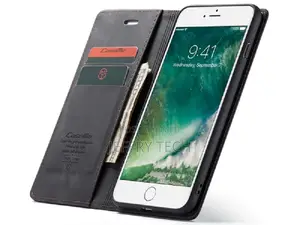 Leather Wallet Case With Stand for iPhone 8 Plus/7 Plus - Ch