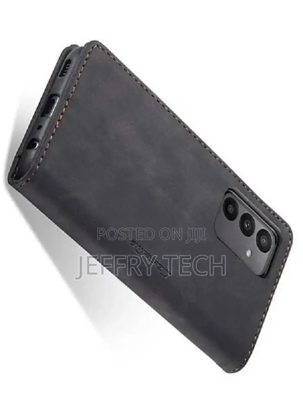 Leather Wallet Case With Stand for Samsung Galaxy A04s - Cha