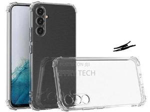 Case With Bumper Edges for Samsung Galaxy A04s - Clear - thumbnail 2