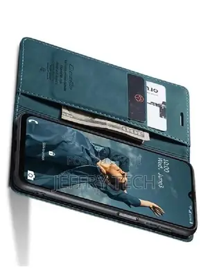 Leather Wallet Case With Stand for Samsung Galaxy A04s - Tea