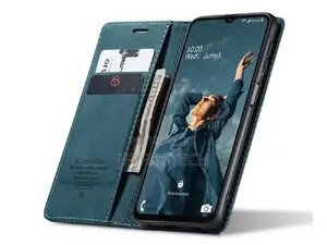 Leather Wallet Case With Stand for Samsung Galaxy A04s - Tea