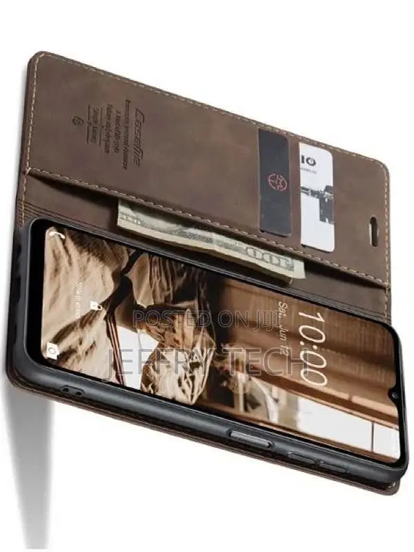 Leather Wallet Case With Stand for Samsung Galaxy A05s - Cho