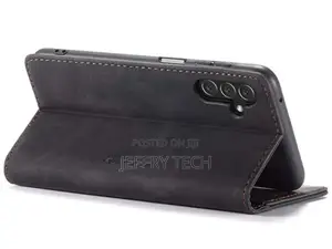 Wallet Case With Stand for Samsung Galaxy A05s - Charcoal