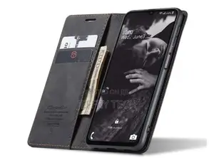 Wallet Case With Stand for Samsung Galaxy A13 4G - Charcoal