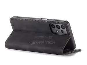 Wallet Case With Stand for Samsung Galaxy A13 4G - Charcoal