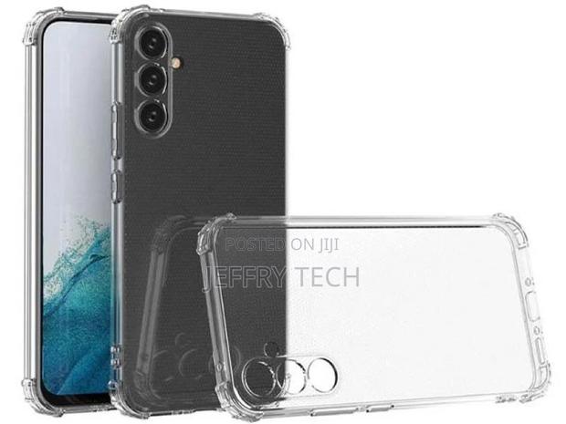 Gel Case With Bumper Edges for Samsung Galaxy A14 - Clear - thumbnail 2