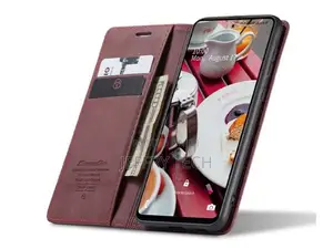 Leather Wallet Case With Stand for Samsung Galaxy A73 5G - B