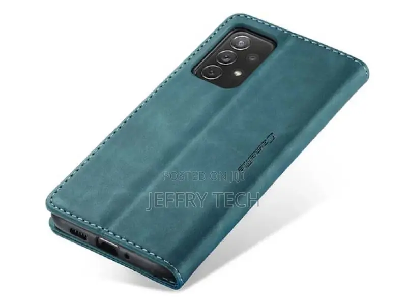 Wallet Case With Stand for Samsung Galaxy A73 5G - Teal