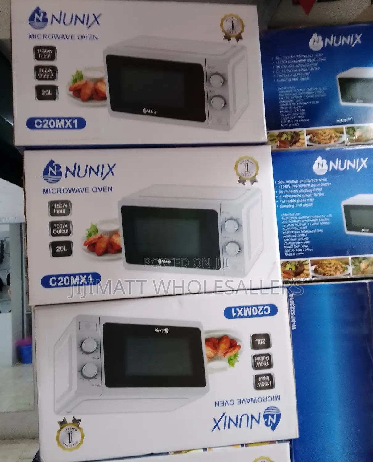 Microwave Nunix Microwave Nunix Manual Microwave 20L.