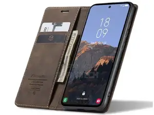Leather Wallet Case With Stand for Samsung Galaxy A54 - Cho