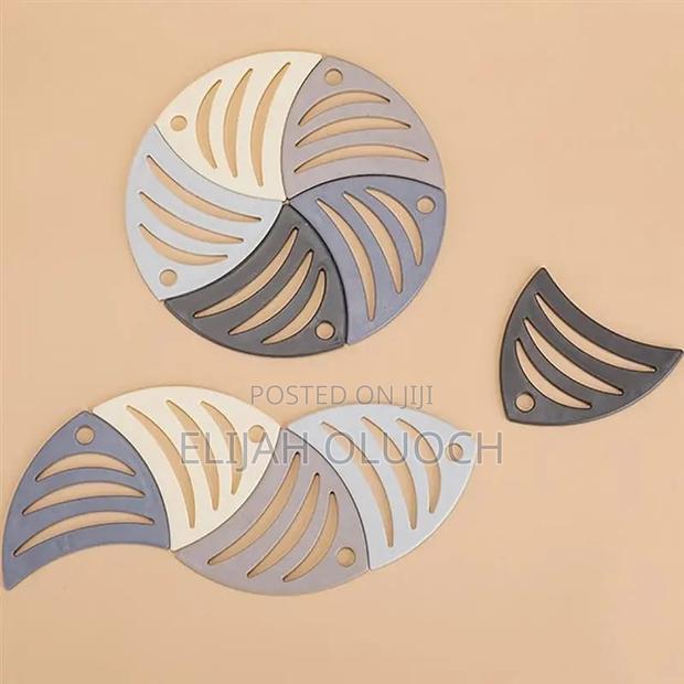 5pcs Fish Shaped Silicon Coaster