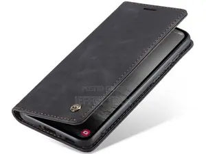 Leather Wallet Case With Stand for Samsung Galaxy A54 - Char