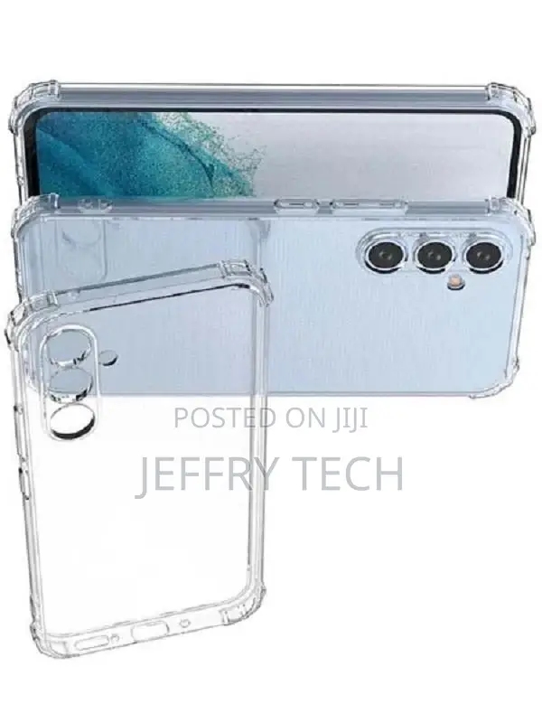 Gel Case With Bumper Edges for Samsung Galaxy A34 - Clear