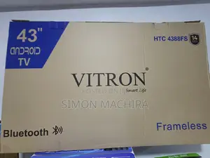43 Inch Vitron Smart Tv. Frameless