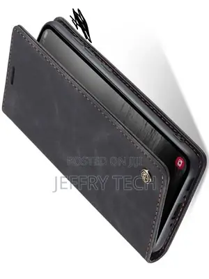 Leather Wallet Case With Stand for Samsung Galaxy A34 - Char