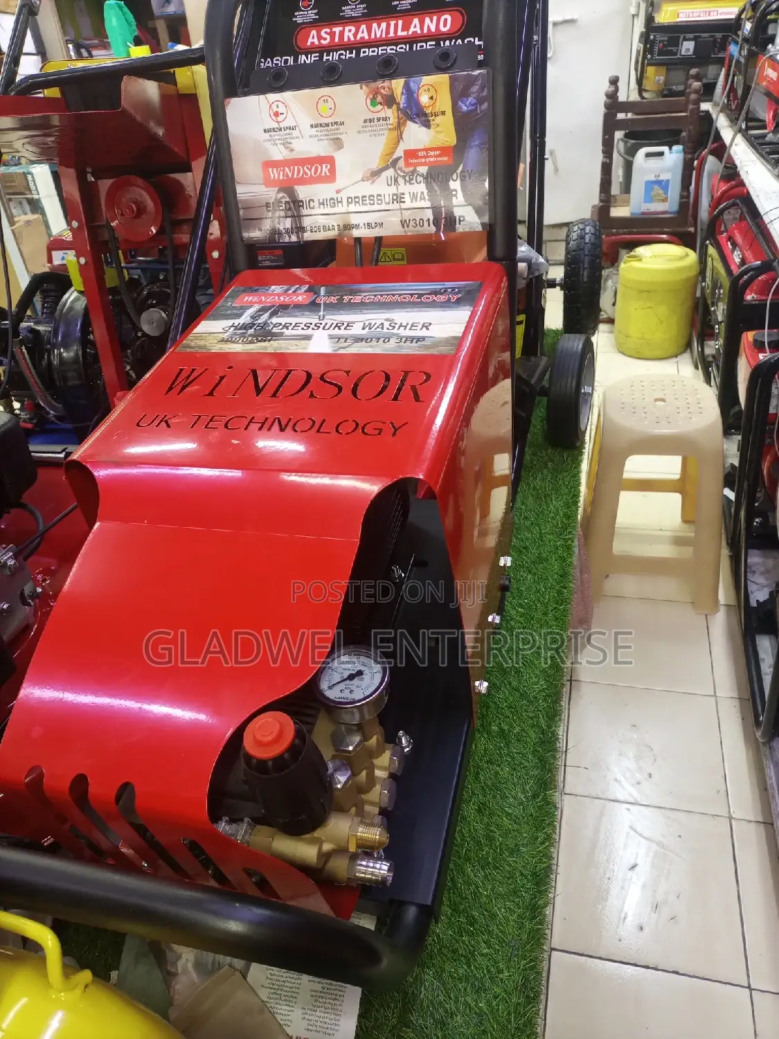 Car Washing Machine 3000psi 3hp Electric Pressure Washer