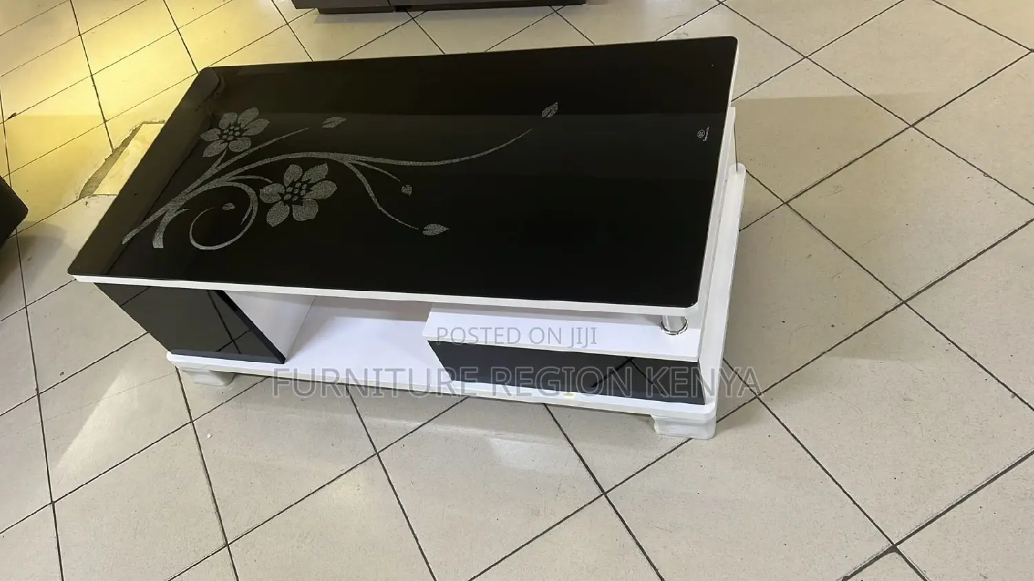 Coffee Table With Tempered Glass