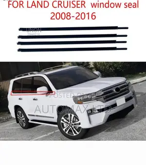 4pcs Toyota Land Cruiser V8, LC200 Outside Weatherstrips