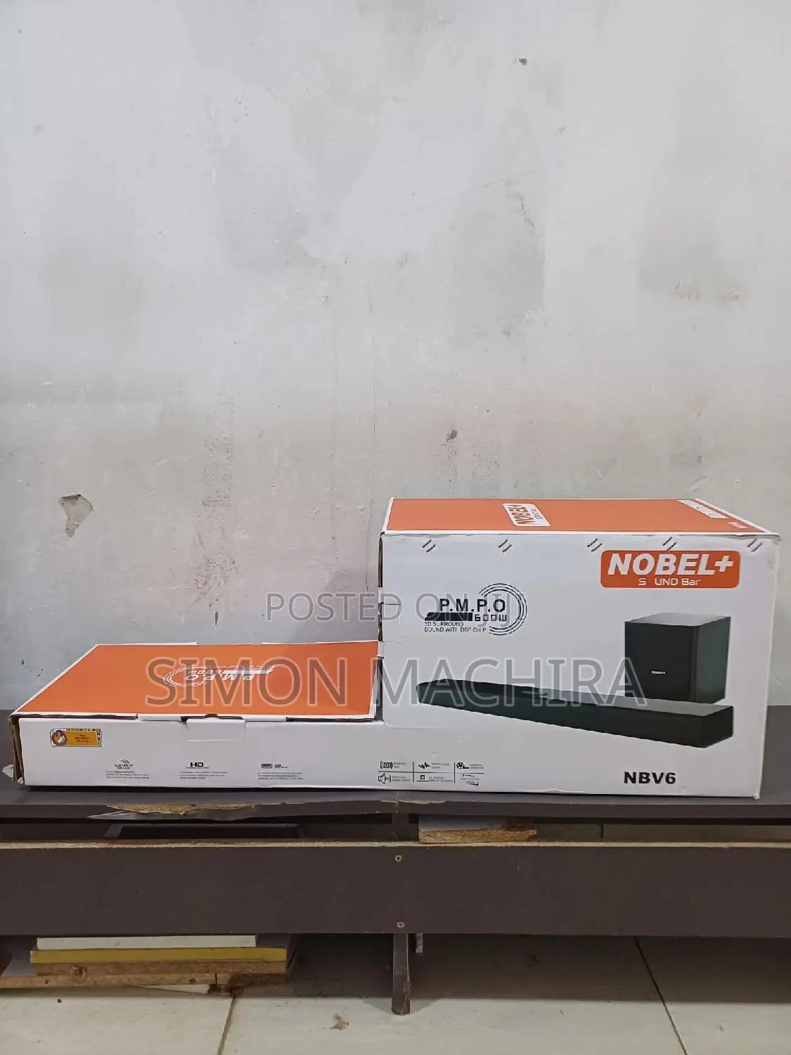 Nobel Plus Wireless Sound Bar Soundbar