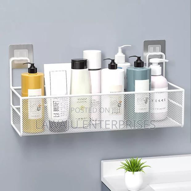 Bathroom Rack With Self Adhesive Stickers - thumbnail 3