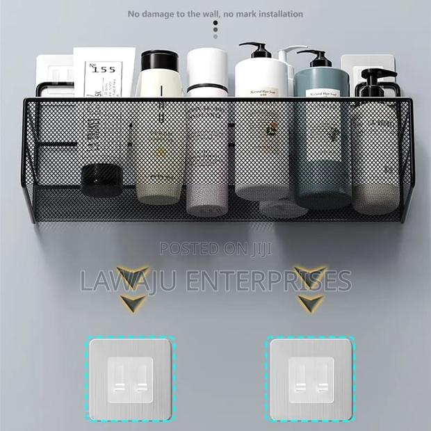Bathroom Rack With Self Adhesive Stickers - thumbnail 2