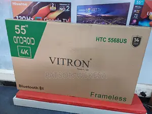 Vitron 55 Inches Uhd Smart Android Tv Frameless