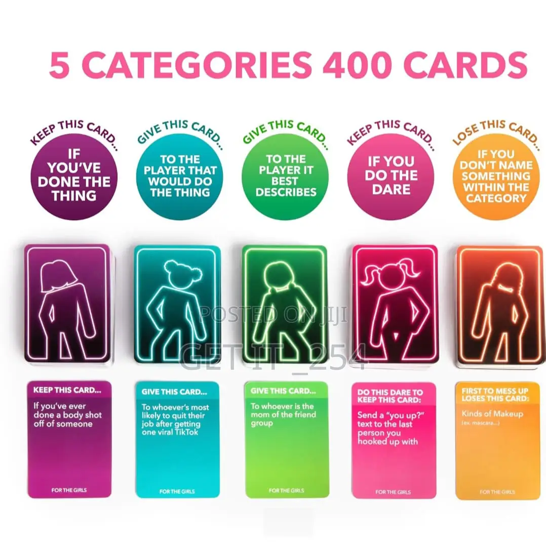 Card Game for THE GIRLS