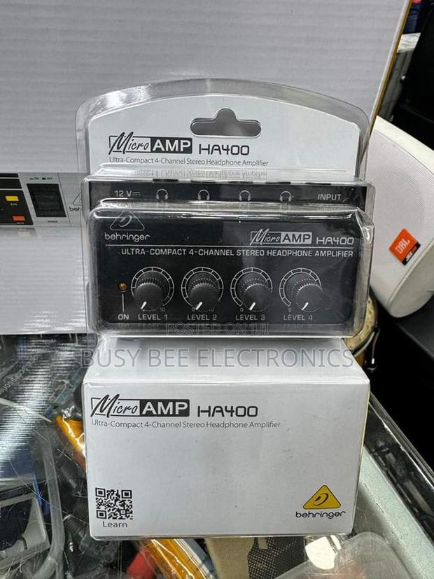 Ha 400 Behringer Studio Headphone Amplifier - main view