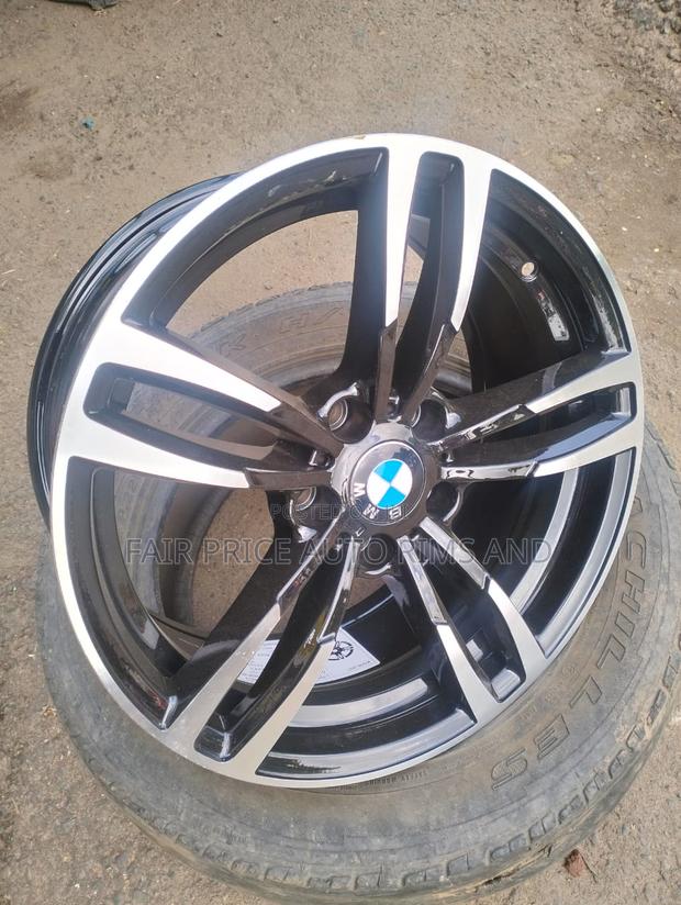 Rims Size 18 BMW Black Silver - thumbnail 2