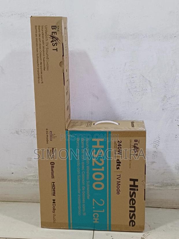 Hisense 2.1 Soundbar - main view