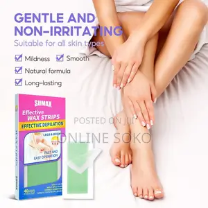 Women Men 40 PCS Bikini Body Hair Removal Wax Strips