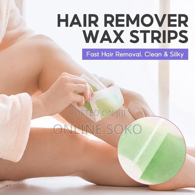 Women Men 40 PCS Bikini Body Hair Removal Wax Strips