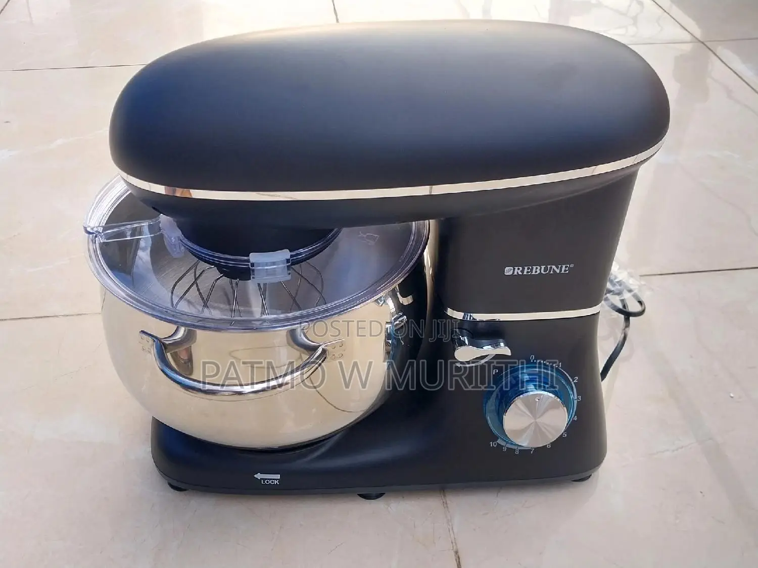 Mixer, Rebune Dough Stand Mixer 7l Bowl