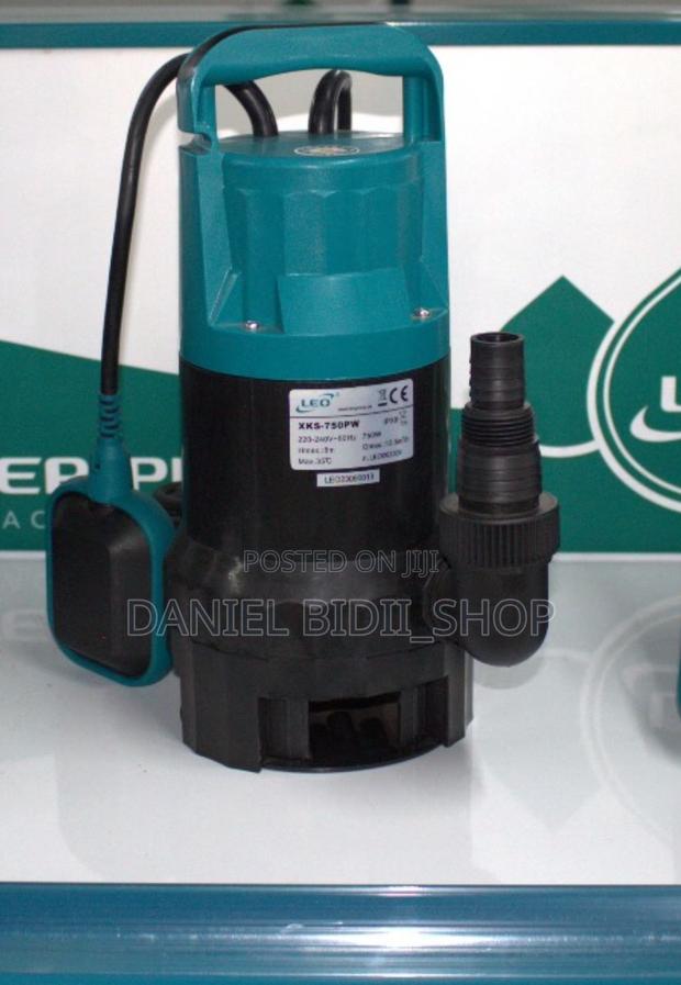 Leo Drainage Pump 1hp, 8 MTRS Head for Dirty Water