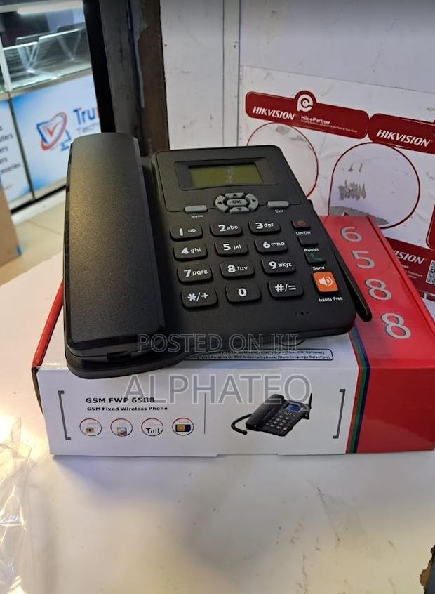 GSM Fixed Landline Wireless Desktop Phone ETS 6588 - main view