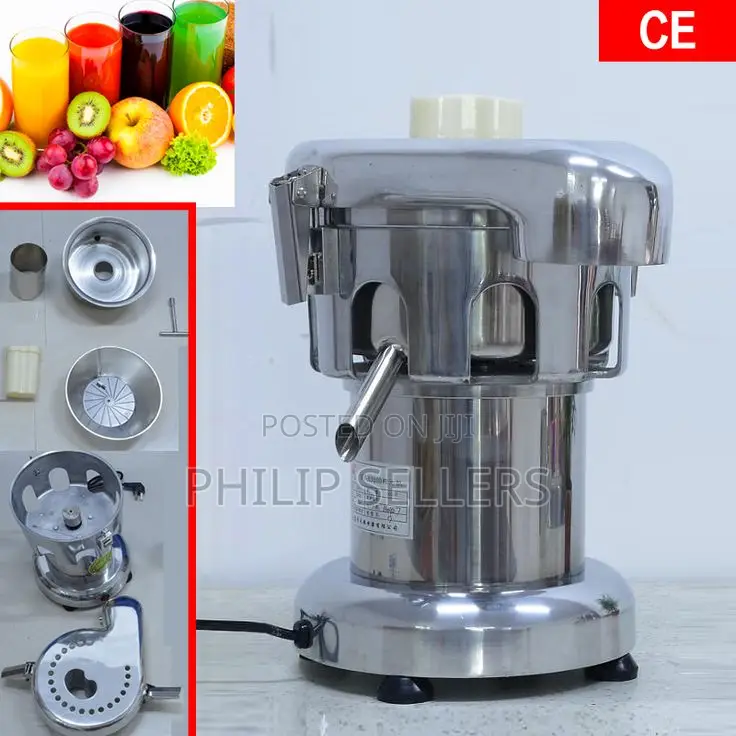 Commercial Electric Juicer Slow Juicer Desktop Stainless Ste