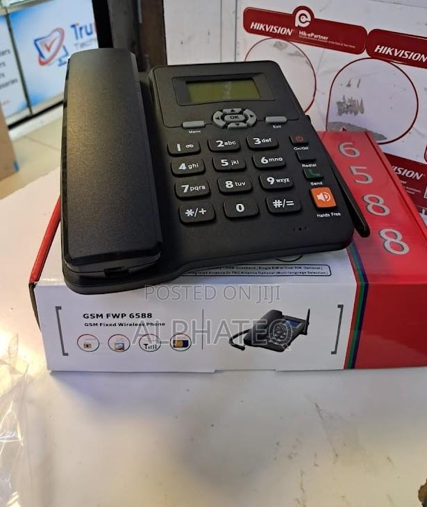 GSM Fixed DESKPHONE Dual-Sim Phone GSM FWP 6588