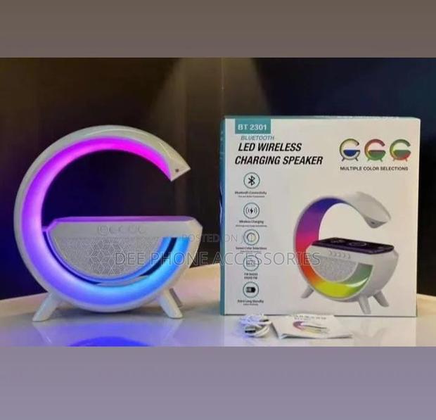 LED Wireless Charging Speaker