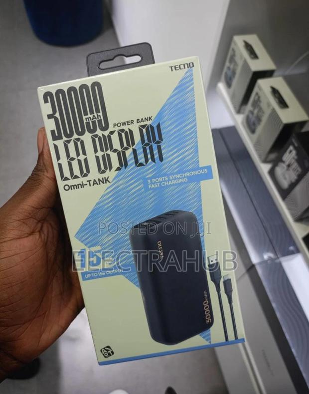 Tecno 30000mah Omnitank Powerbank - thumbnail 4