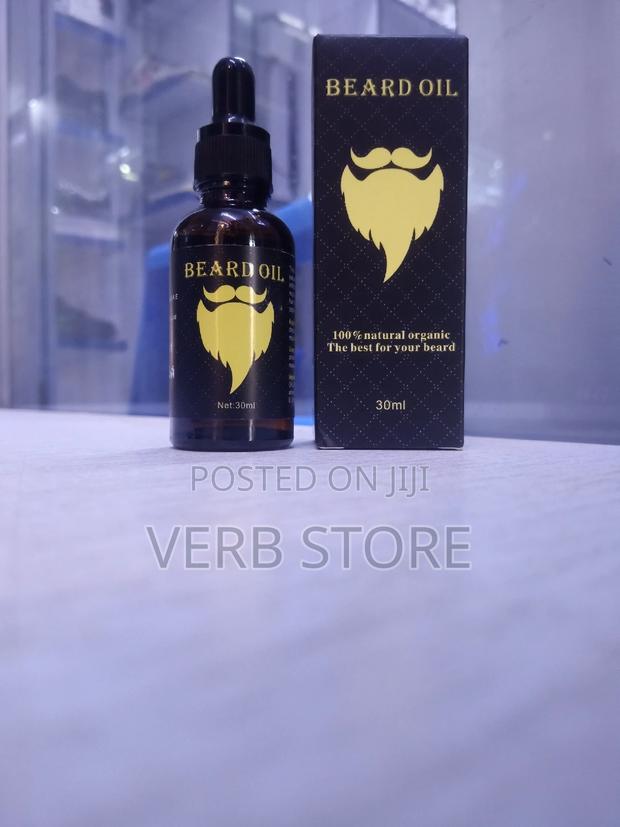 Natural Organic Beard Oil - main view