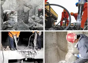 Handle Drill Tools High Impact Frequency Pneumatic Pick