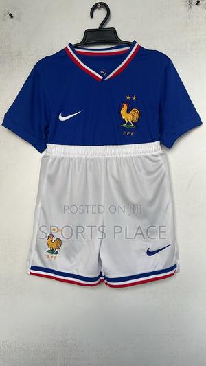 Mbappe France Euro 2024 Kids Jersey - thumbnail 2