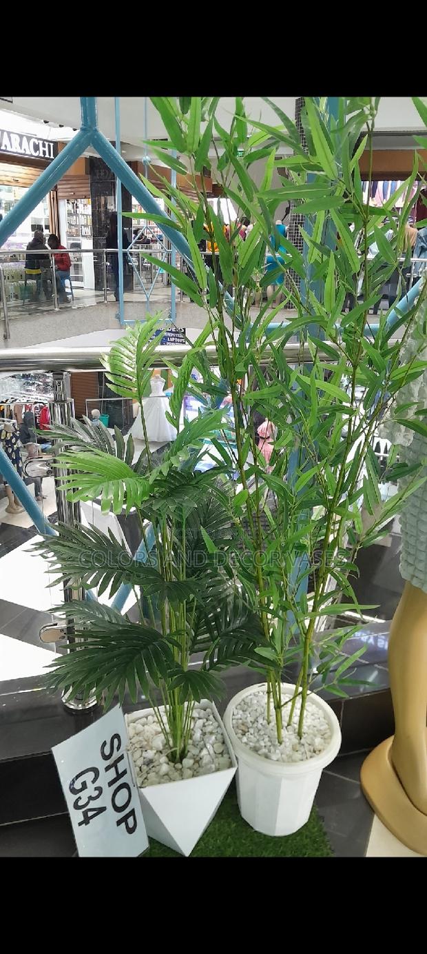Artificial Plants Bamboo and Palm Trees - main view