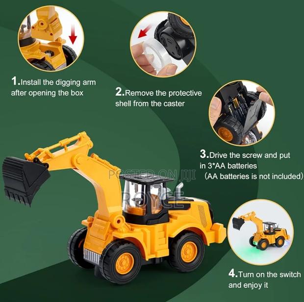 Excavator Truck Toy - thumbnail 3
