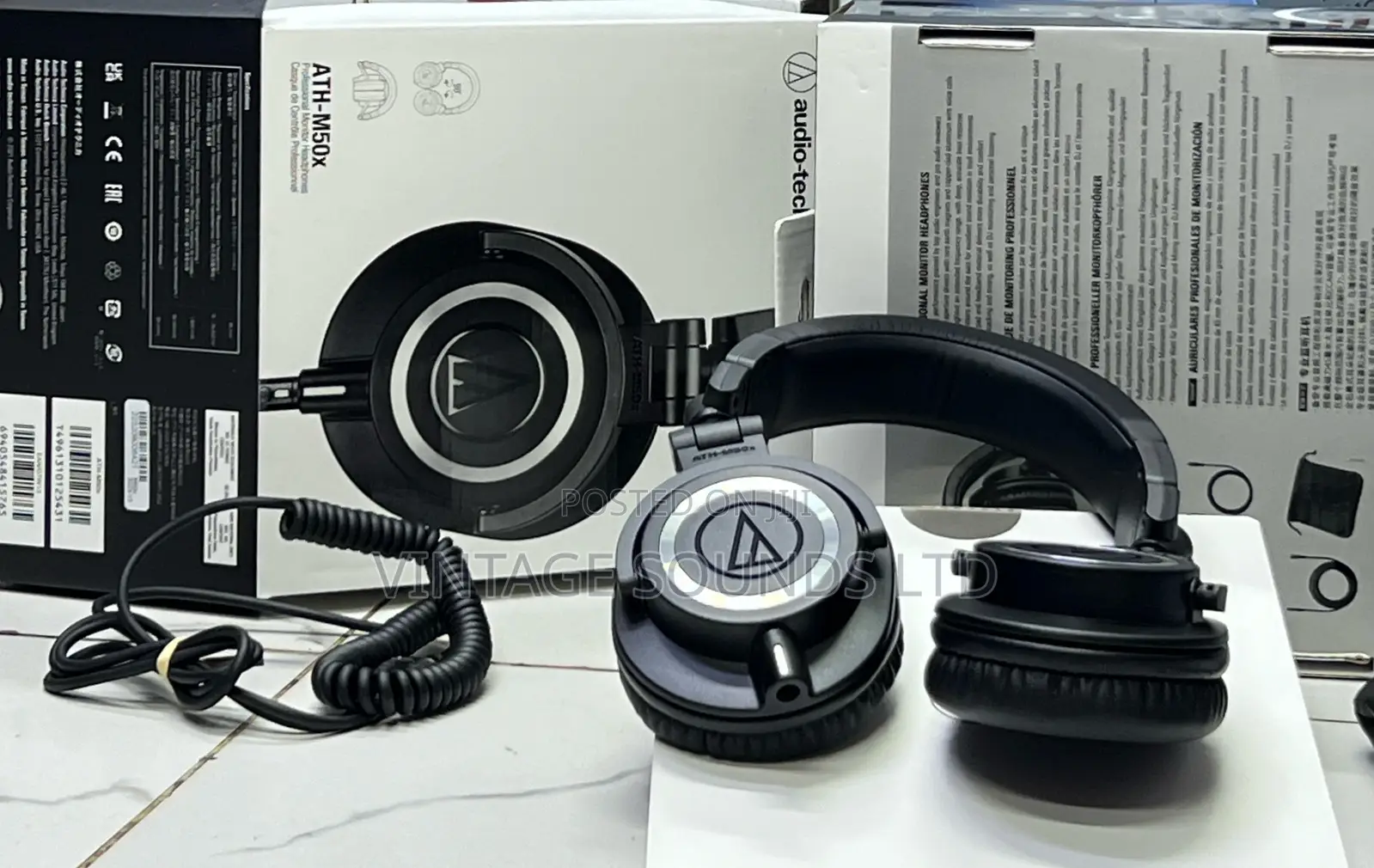 Audio Technica Ath M50x Professional Monitor Headphone