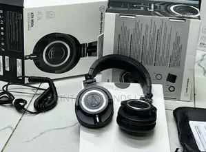 Audio-Technica Ath-M50x Closed-Back Monitor Headphones