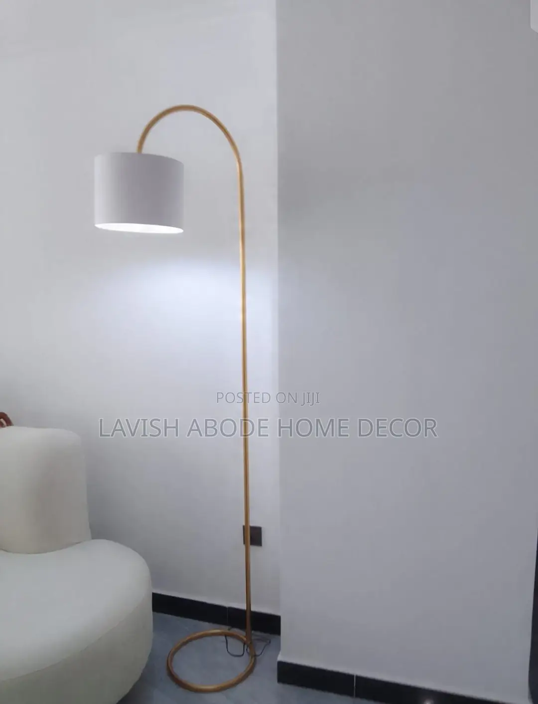 2metres Curved Floor Lamps With Shade